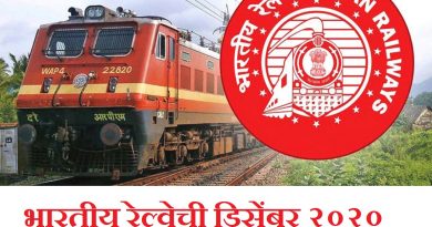 Indian railway dec 2020