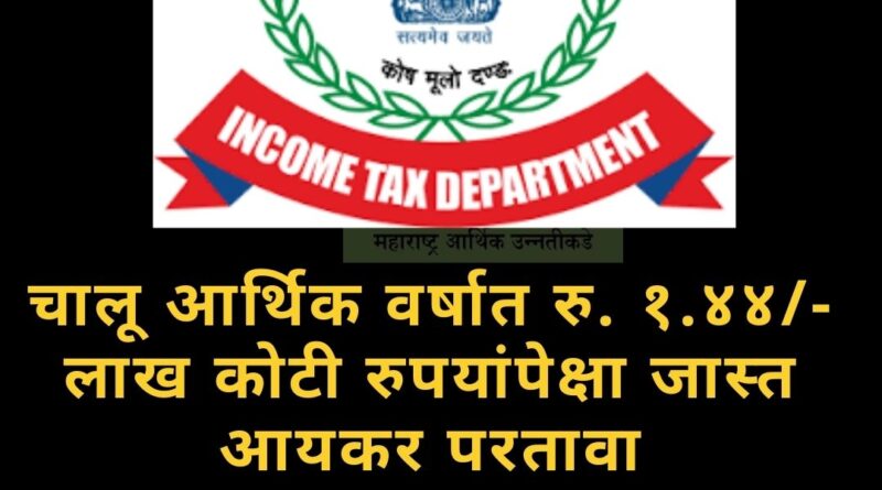Return file Income tax