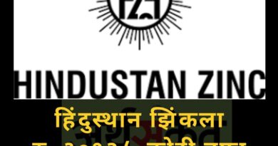 Hindustan zink July 2022